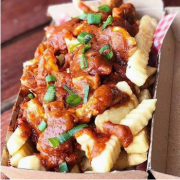 Butter Chicken Fries